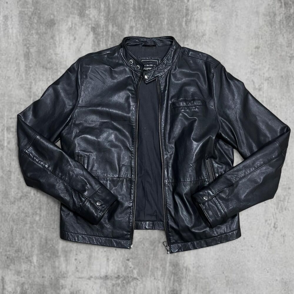 Topman Men's Black Jacket